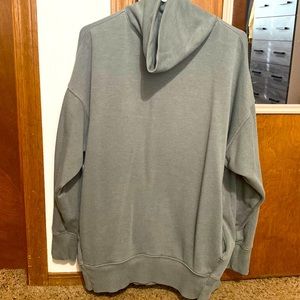 Cowl neck sweat shirt